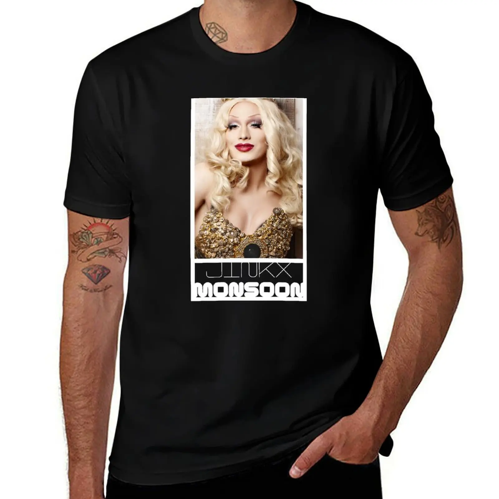 

Jinkx Monsoon - Face T-Shirt t shirt man plain man tshirt cotton t shirt pack T-Shirt