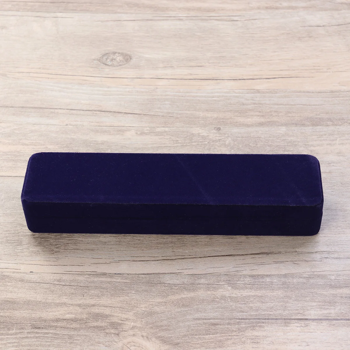 

Dark Blue Jewelry Storage Organizer Metal Gift Box Durable Necklace Bracelet Watch Organizer for Dressing Table