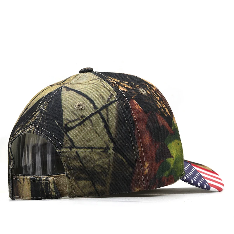 Embroidery Camouflage Donald Trump 2024 Hats USA Flag Baseball Caps Keep America Great Again Snapback President Hat Peaked Cap