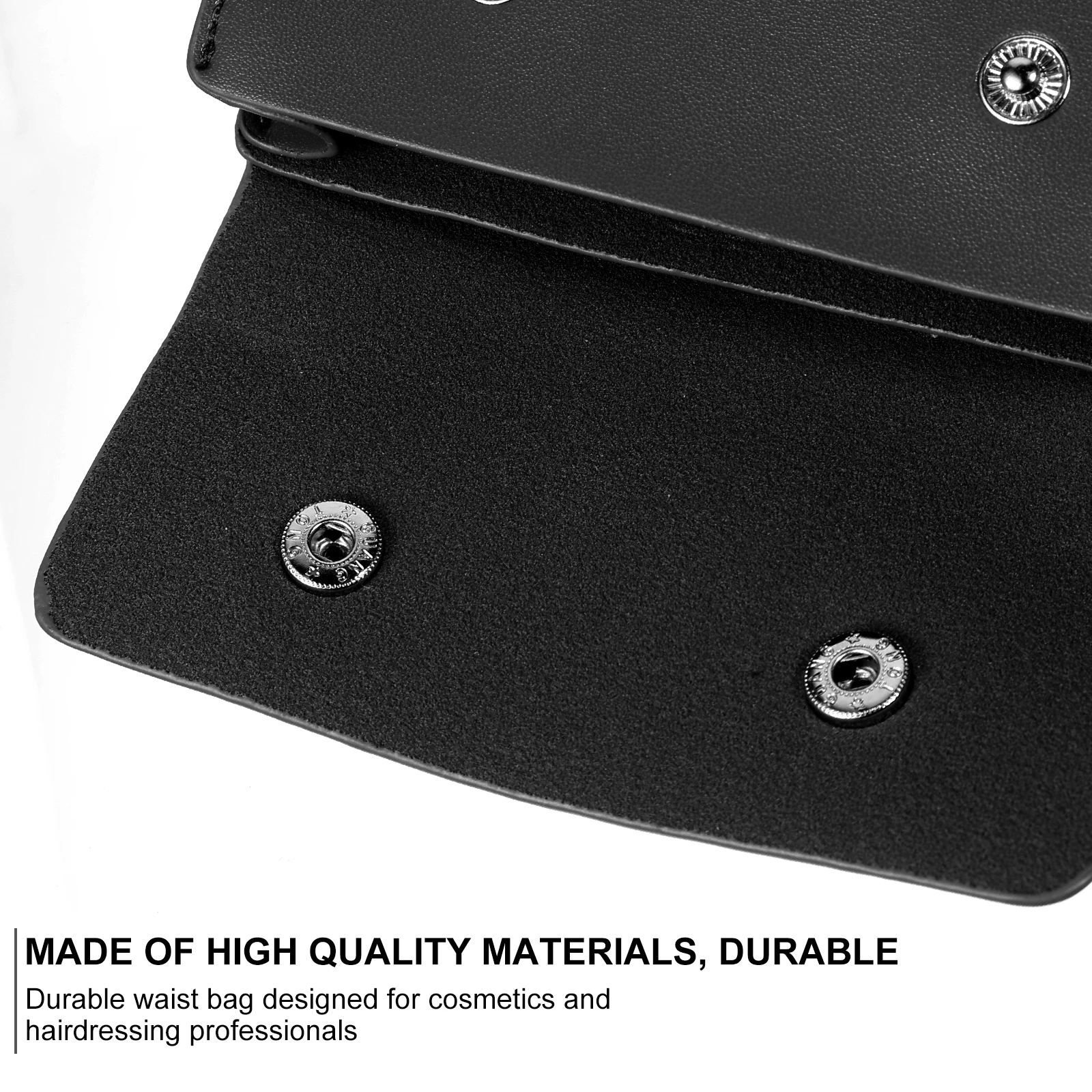 

Adjustable Belt Scissors Cowhide Salon Hairdressing Big Capacity Waist Bag For Men Women Smooth Stitching Haircut Tool Storage