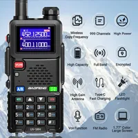 Baofeng UV 5R Transceiver  UV 5RH 10W Air Band Walkie Talkie Long Range Wirless Copy Frequency Two Way Ham Radio Type-C Baofeng