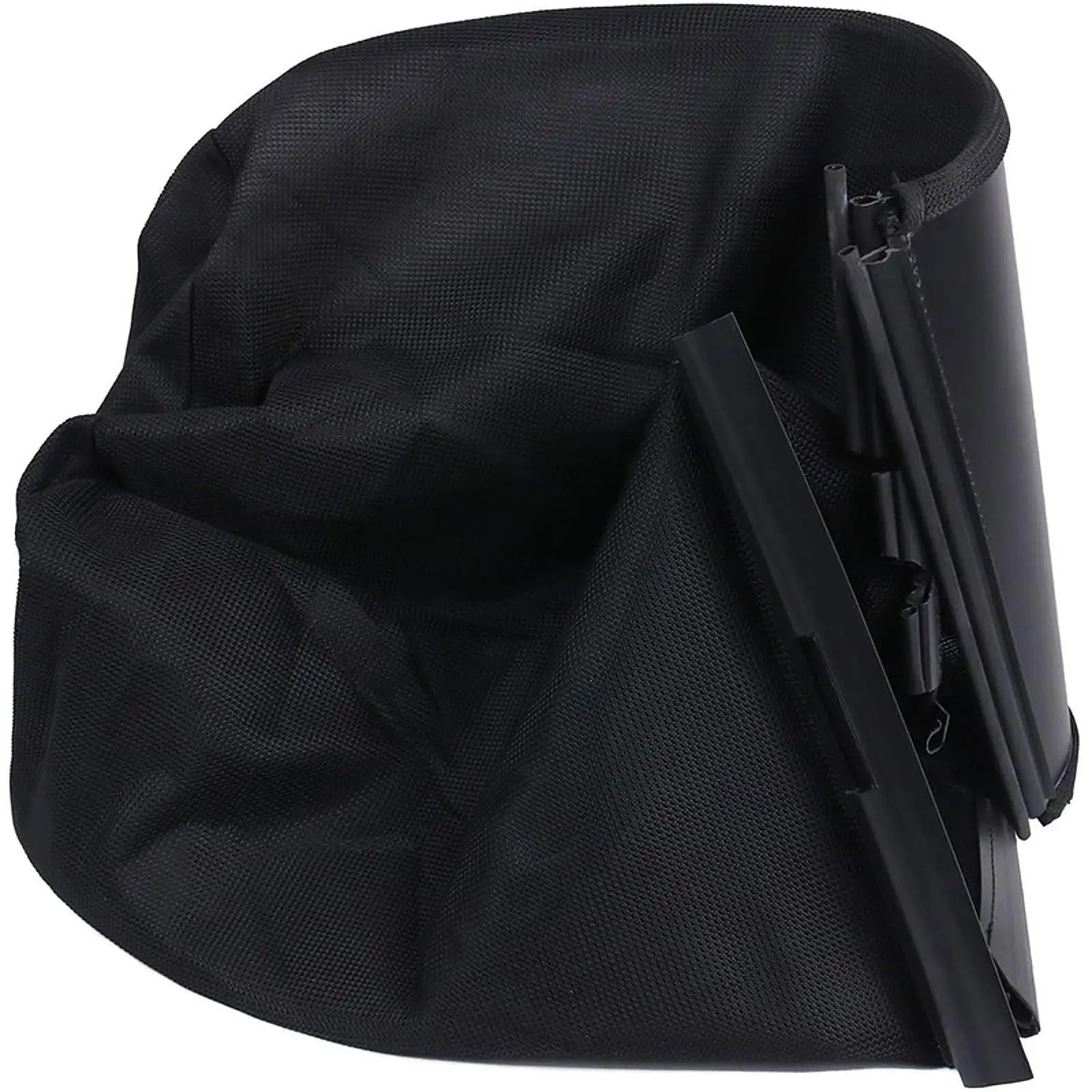 Tractor Mower Grass Collection Bag Black Nylon Lawn Mower Conversion Kit for Porch Garden Farm Use