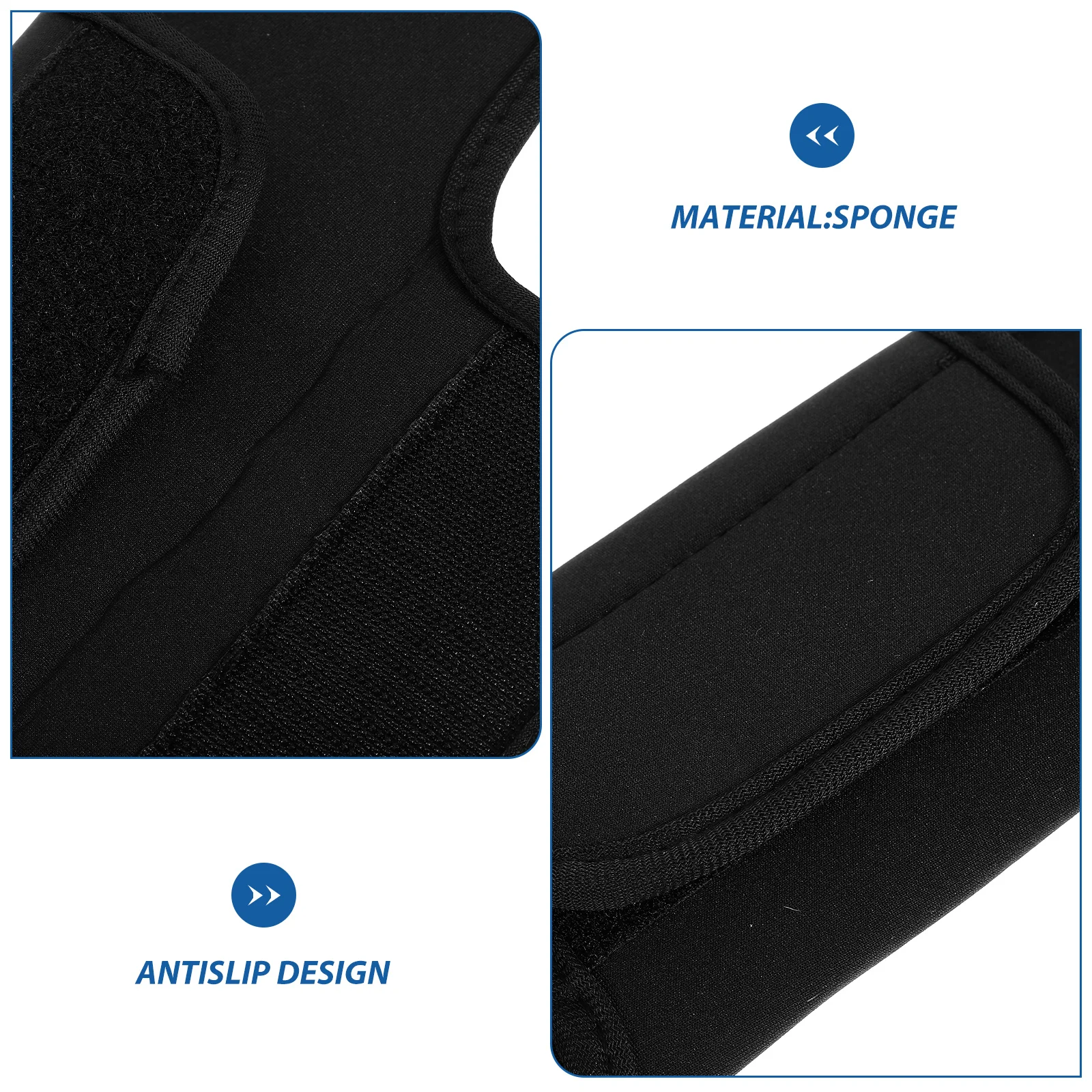 

1Pair Shoulder Strap Sponge Pad Soft Cushion Backpack Strap Pads Lightweight Anti Slip Replacement Shoulder Pads for Bags