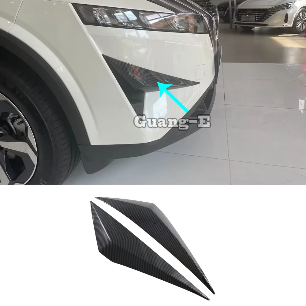 

Для Nissan Qashqai J12 2022 2023 2024 2025 передняя накладка на лезвие, противотуманная фара, крышка для бровей, декоративная рамка, отделка, внешние аксессуары