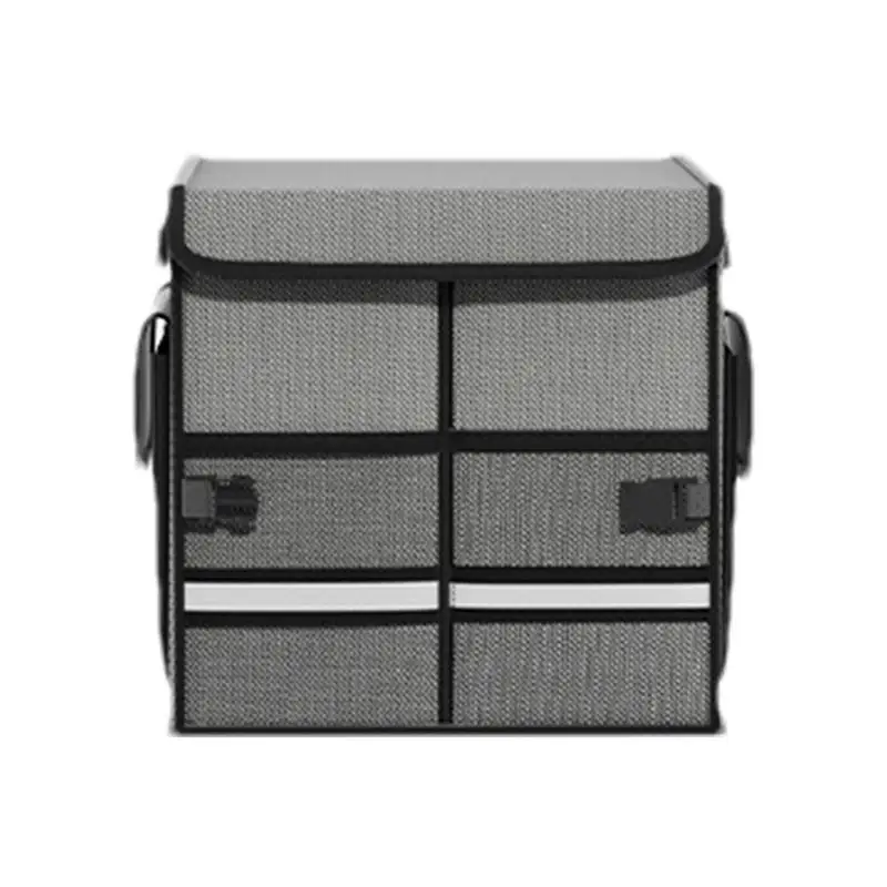 Trunk Organizer Foldable Oxford Cloth Cargo Organizer Car Organizers And Storage Storage Basket Bin For Auto Suv Truck Vehicle