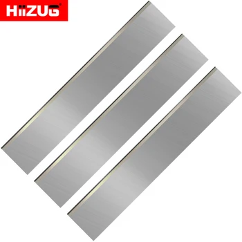 Lames de raboteuse 110mm × 30mm × 3mm, couteaux de jonction reaffûtables pour raboteuse à bois, outils de travail du bois HSS/TCT 3 pièces