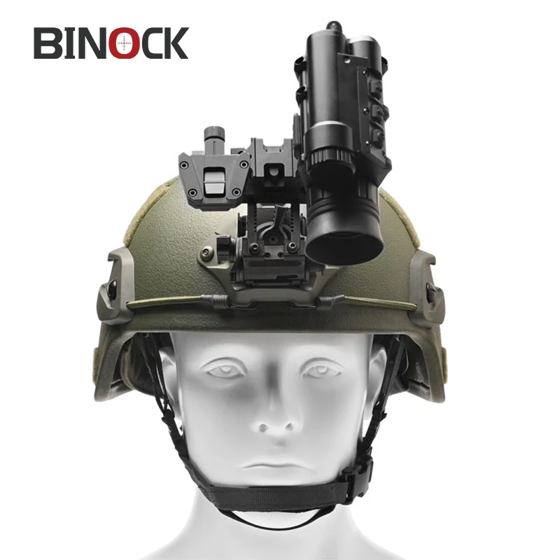 Imagem -05 - Binock-cabeça Digital Infravermelha Montada Monocular Tubo Único Óculos de Visão Noturna Fhd tipo Capacete ao ar Livre Apto para Acampar e Caça Nvg30