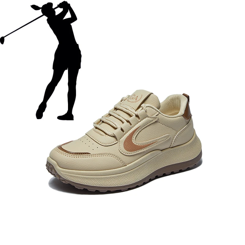 

New Women's Golf Shoes Classic Outdoor Comfortable Walking Shoes Girl's Classic Running Shoes