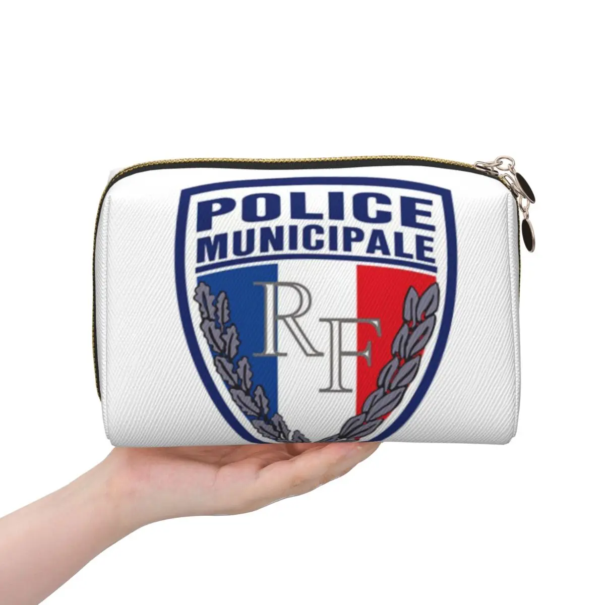 

FRENCH MUNICIPAL ПОЛИЦИЯ INSIGNIA женская косметичка дорожный органайзер для макияжа сумка для хранения туалетных принадлежностей Dopp Kit Box