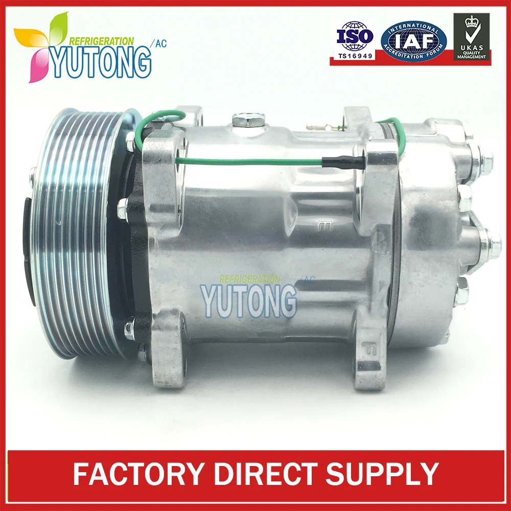 SD7H15 Car AC Air Conditioning Compressor For VOLVO FH12 FH16 Trucks 100502 850659M 550502 14-8003 8FK351119821 813013 3962650