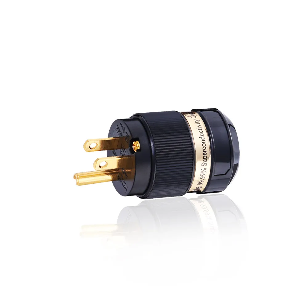 Taiwan IeGO Power Ti2000-8085 Series Gold-Plated Copper US Standard Power Plug Tail