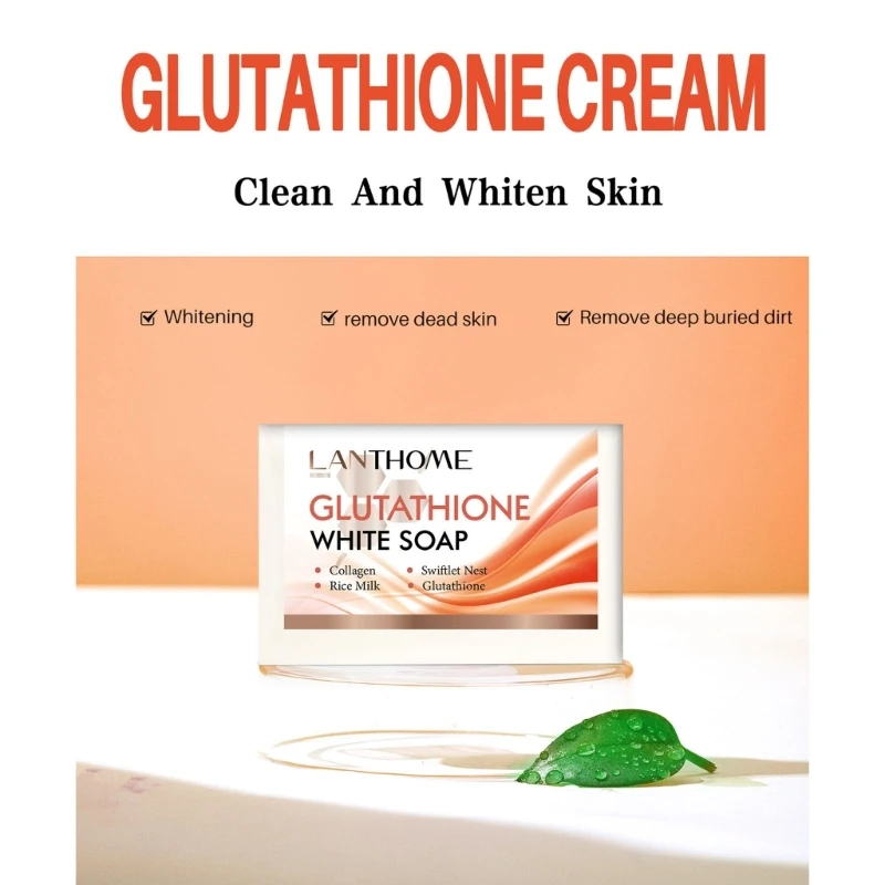 صابون الجلوتاثيون لتفتيح بشرة الوجه للنساء، صابون تبييض
