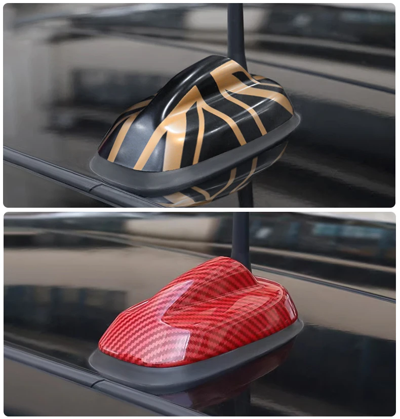 Auto Außen Trim Antenne Dekoration Abdeckung Aufkleber Für MINI Cooper S JCW F65 F66 F56 F55 Auto-Styling Zubehör – Detail 12
