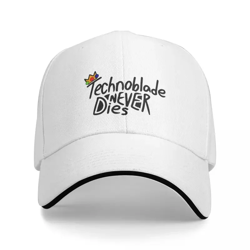 Y2K Technoblade Never Dies Cap Fashion Casual Caps Adjustable Hat Summer Unisex Baseball Hats Customizable Polychromatic