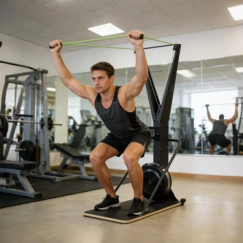 Great Endurance Ski Machine Low Impact Smooth Training for Athlete Sports Fitness