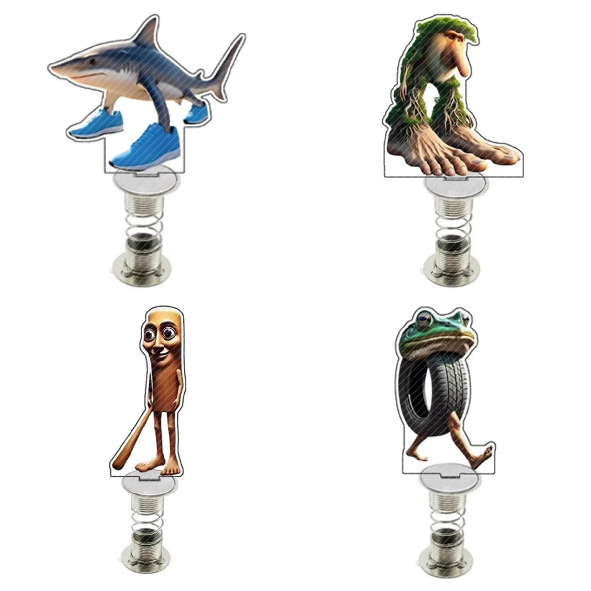 

Meme Italian Brainrot Tralalero Tralala Italian Brainrot Brr Brr Patapim Characters Acryl Holder Decoration Customized DIY Gift