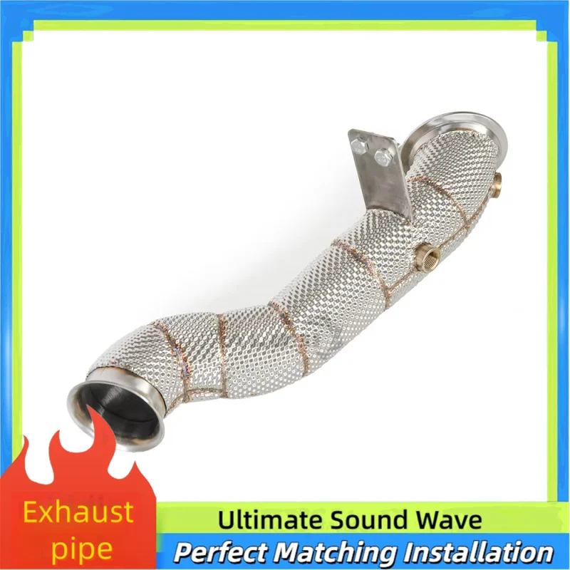 

Downpipe Exhaust for Mercedes-Benz SLC300 2.0T M274 (R172) 2016-2020 Racing Head and Insulated Downspout Upgrade Power