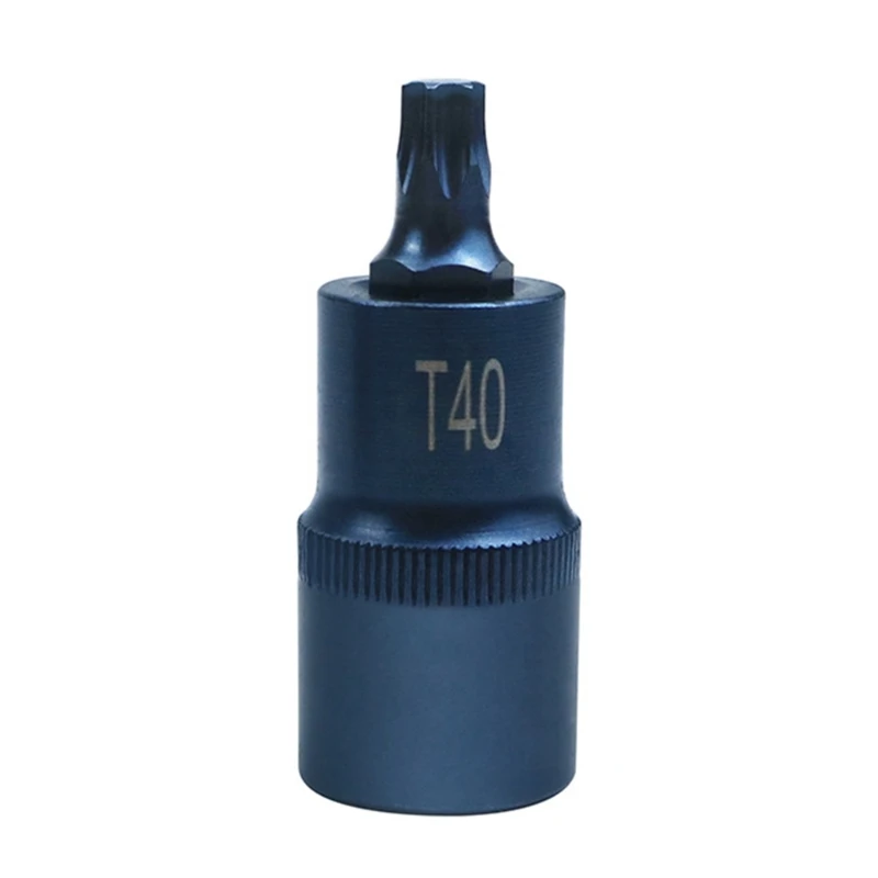 Punta destornillador Torx adaptador puntas enchufe pulgada T30 T40 T45 T50 T55 T60 T70