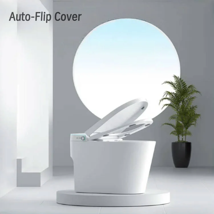 

Smart Integrated Automatic Flushing Elongated Induction Flip Aromatherapy Deodorant Remote Control Seat Heating Intelligent