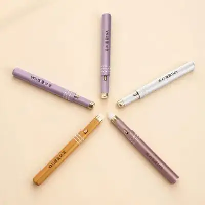 

5 Pcs Retractable Lip Brush Gloss Applicator Wands Travel Lipstick Smudge Proof Compact High Quality Bristles Daily
