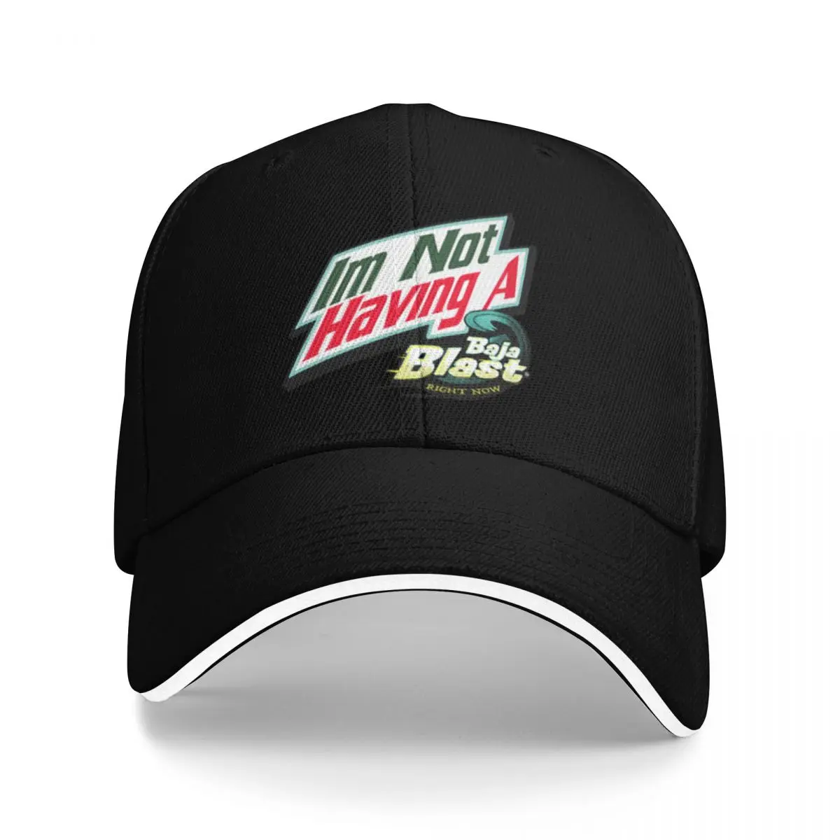 

I_m Not Having a Baja Blast Right Now Baseball Cap golf hat genuine Visor derby hat Girl'S Hats Men's