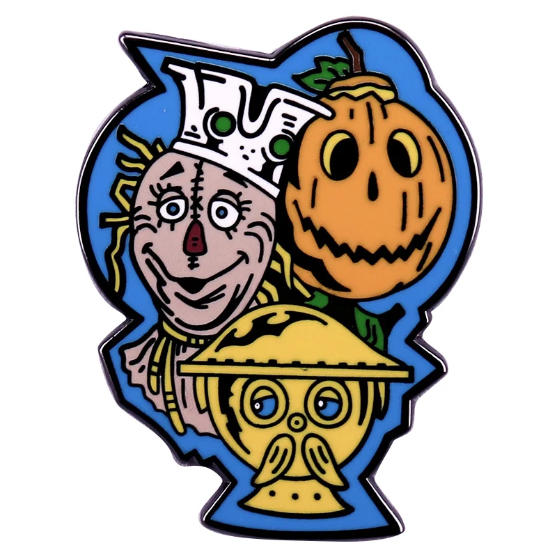 A3231 Halloween Horror pumpkin Enamel Pin Brooch Badge Lapel Pin Backpack Collar Hat Women Men Jewelry Gifts