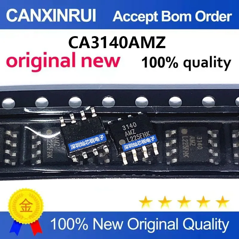 (5-100pieces)Brand new original CA3140AM CA3140AMZ SMD SOP8 operational amplifier IC