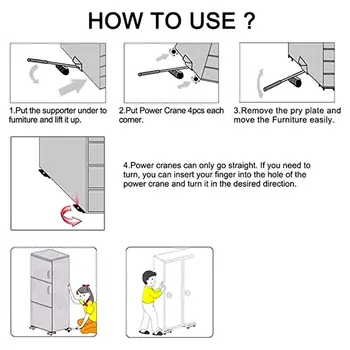全新重型家具搬運器套裝,適用於洗衣機、冰箱等家具的搬運和移動,提供專業的家具提升與移動協助 10 最佳銷售 搬家家具幫手 - №3
