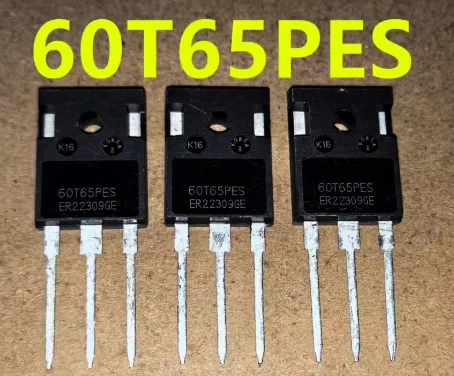 10 piezas 60T65PES MBQ60T65PES Transistor IGBT de alta velocidad Fieldstop Trench 60A 650V TO-247
