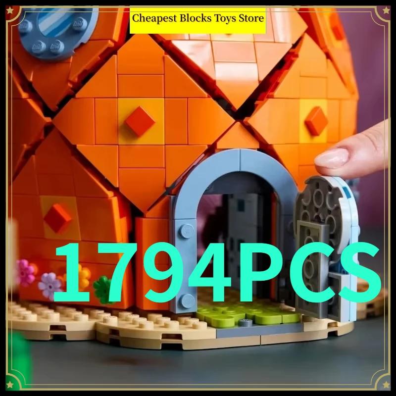 The Cheapest Christmas Gifts For Adults Toys Ocean Landscape Sale Model Bricks Building Blocks 1794PCS Fantasy Sea Town Animated