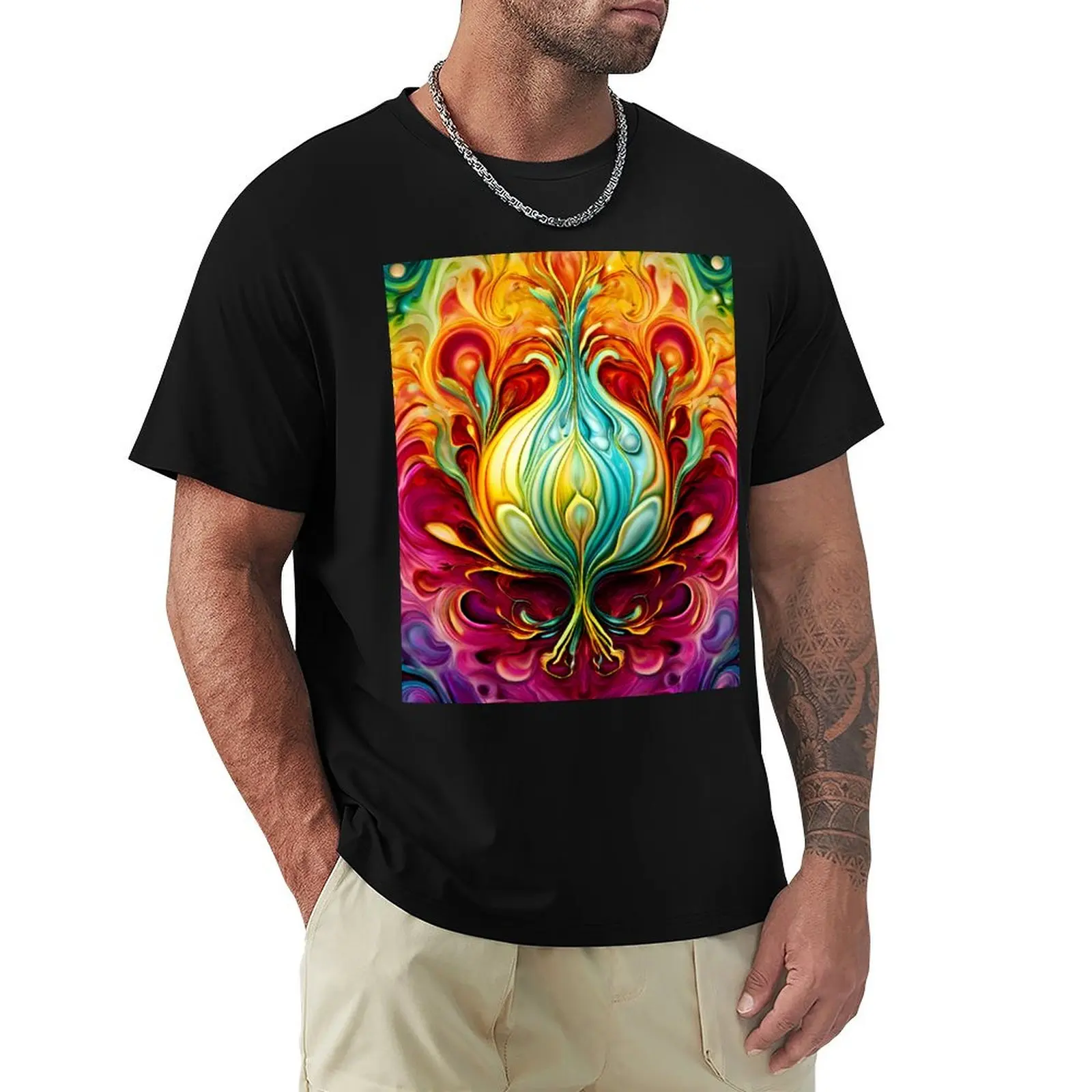 

Psychedelic Onion T-Shirt boys animal print new gifts and t-shirts shirts men