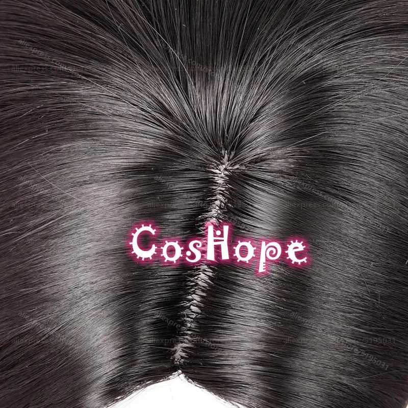 كاندي 2025IDV أنثى راقصة مارغريثا زيل 33 سنتيمتر شعر مستعار أسود قصير تأثيري أنيمي مقاومة للحرارة بيروكات صناعية لشركة