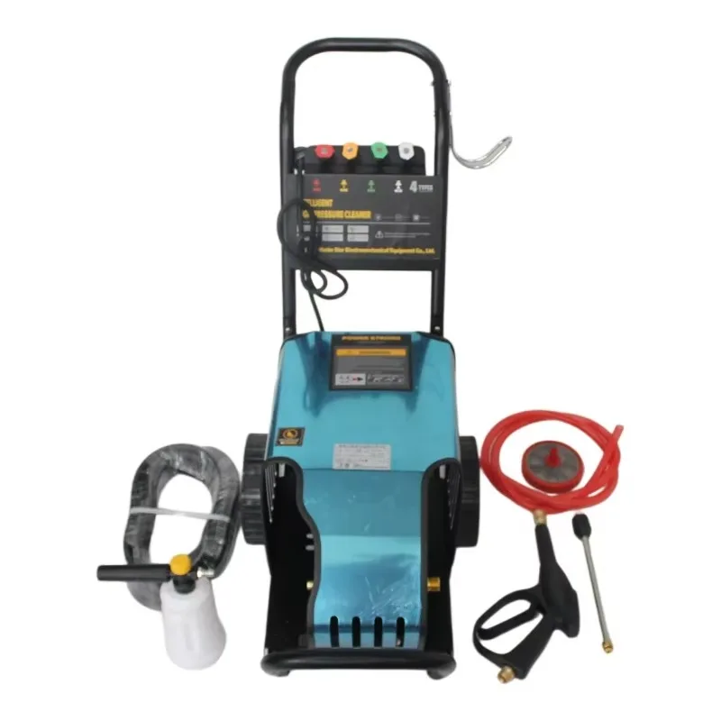 Heavy Duty Portable Pressure Washer Machine with Electric Motor for Efficient Cold Water Washing