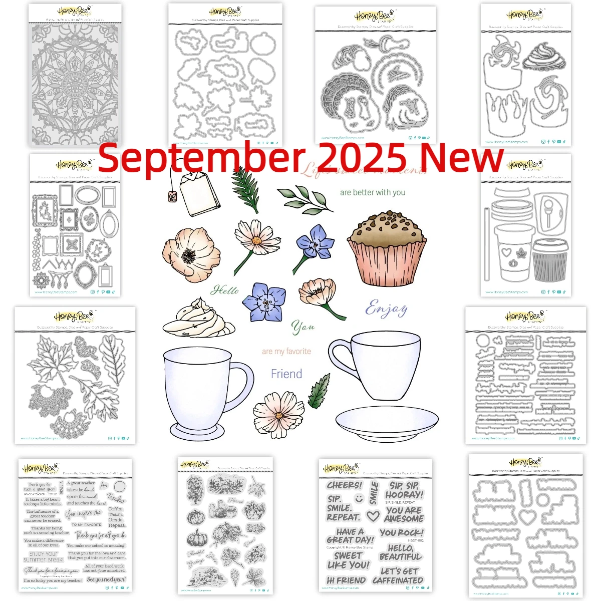 

Honeybeestamps Hoosier Cabinet, осень 2021, новые вырубные штампы для DIY, скрапбукинга, ремесел, шаблон для фотоальбома ручной работы