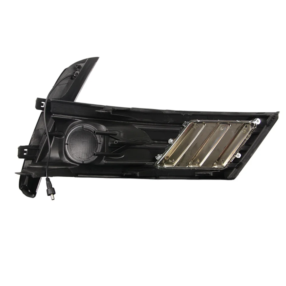 Led Daytime Running Light Drl For Toyota Corolla 2017 2018, Oem Style Dual Function Silver Strip Daylight