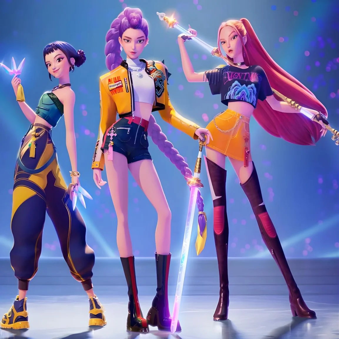 Kpop Mira Rumi Cosplay Schuhe Stiefel Kinder Erwachsene Jungen Mädchen Dämon Jäger Dance Bühne Leistung Stiefel Party Halloween