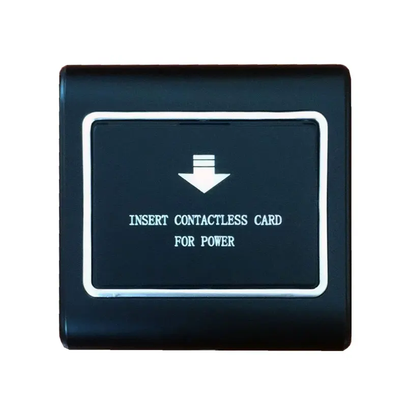 10pcs Rfid Smart Hotel Energy Saving Switch High Frequency IC Card 13.56M Support  80-240V Voltage 40A 15s Power Off Time Delay