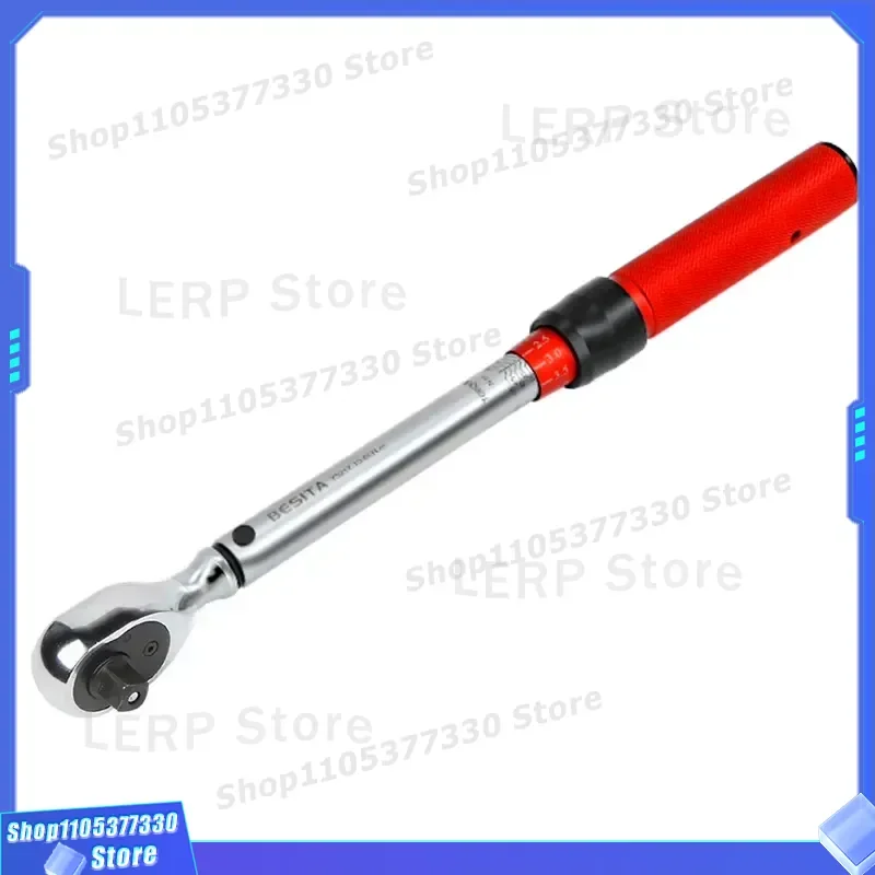 Professional 3/8 Inch Drive Adjustable Torque Wrench 12.5mm Manual Tool for High Quality Precision Mechanical Repair Work