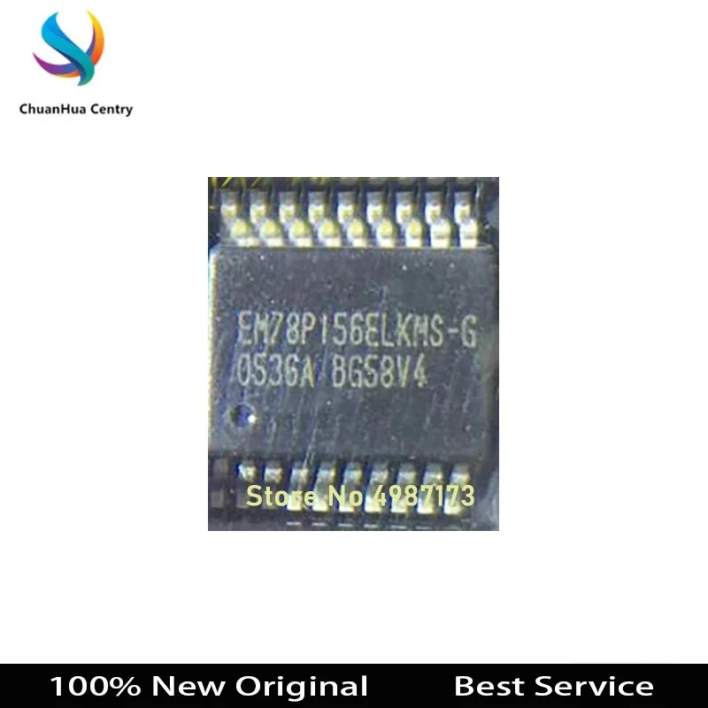 

10 шт./партия EM78P156ELKMS-G SSOP20 100% новая Оригинальная фотография