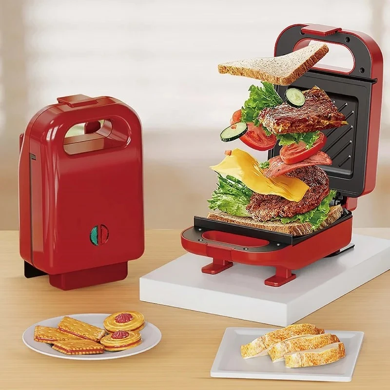 Waffle Maker Toaster Multifunctional Breakfast Machine Donut Toast  Press Light Food Machine 220V 550W Electric Sandwich Machine
