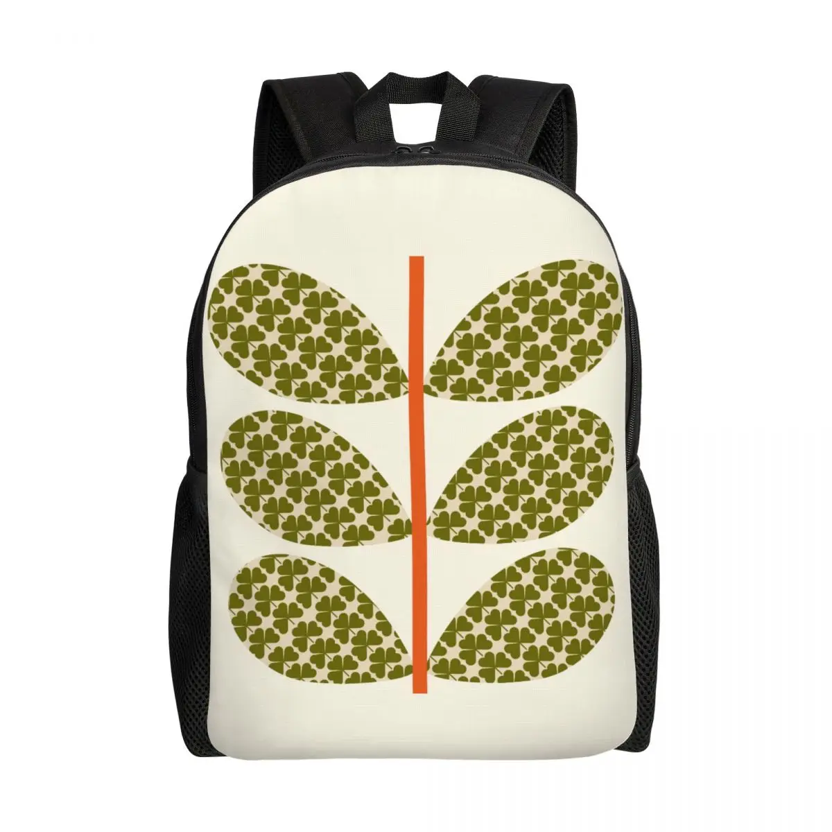 

Custom Flower Prints Travel Backpack Men Women School Laptop Bookbag Orla Kiely College Student Daypack Bags