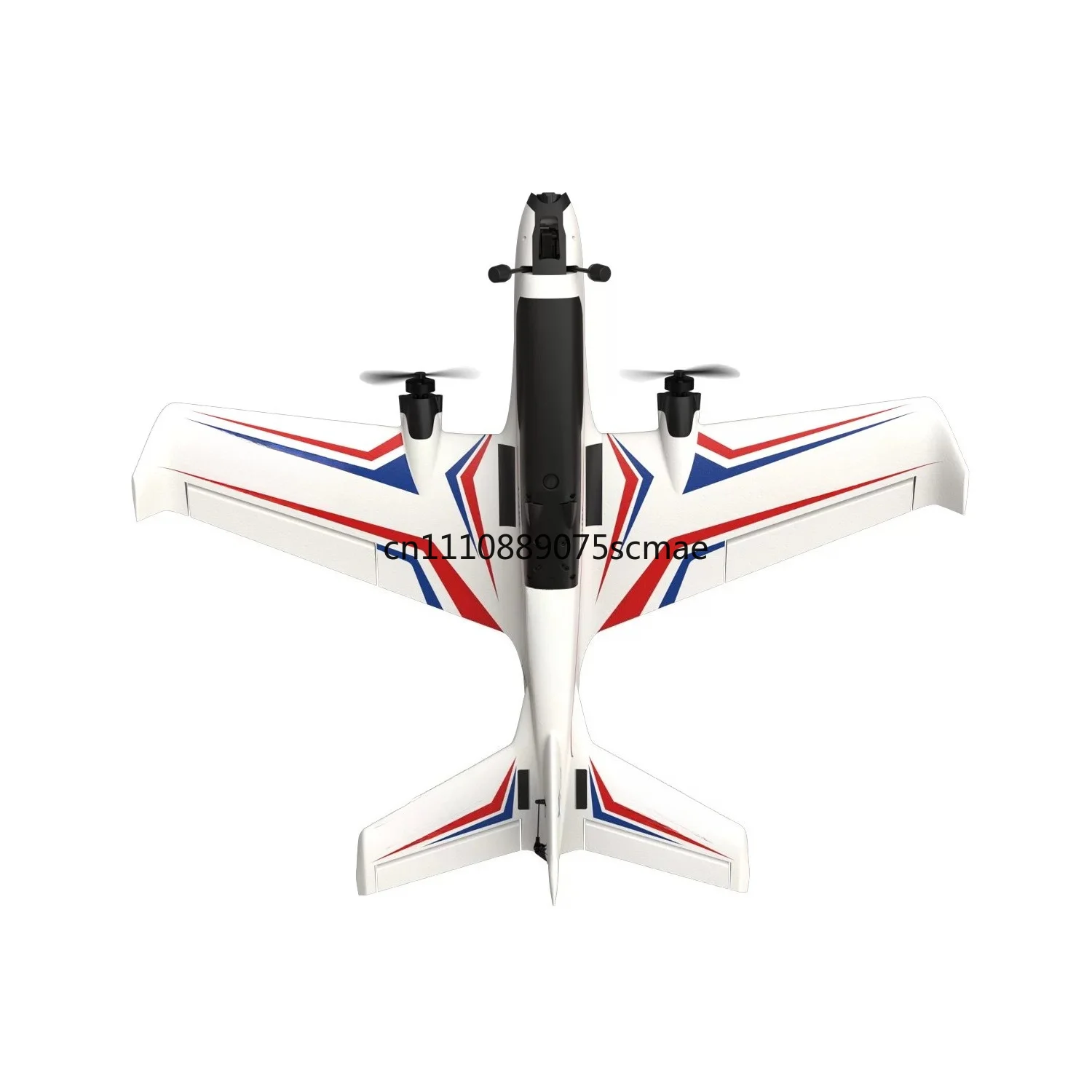Model Aircraft Fixed Wing FPV Quick Demolition Forward Sweep Wing Low Altitude Crossing Wingspan 700mm