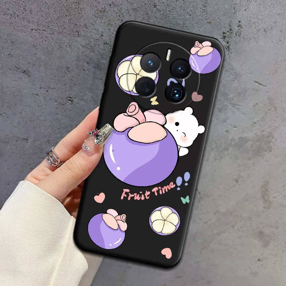 For Huawei Mate 50 / 50E / 50 Pro Case Cartoon Soft Silicone TPU Ice Cream Pattern Phone Case For Huawei Mate 50 Pro Back Cover