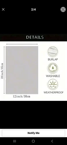 Wunderschöne 12X18" entzückende Hello Winter Old Red Truck Farmhouse Garden Flag JJE