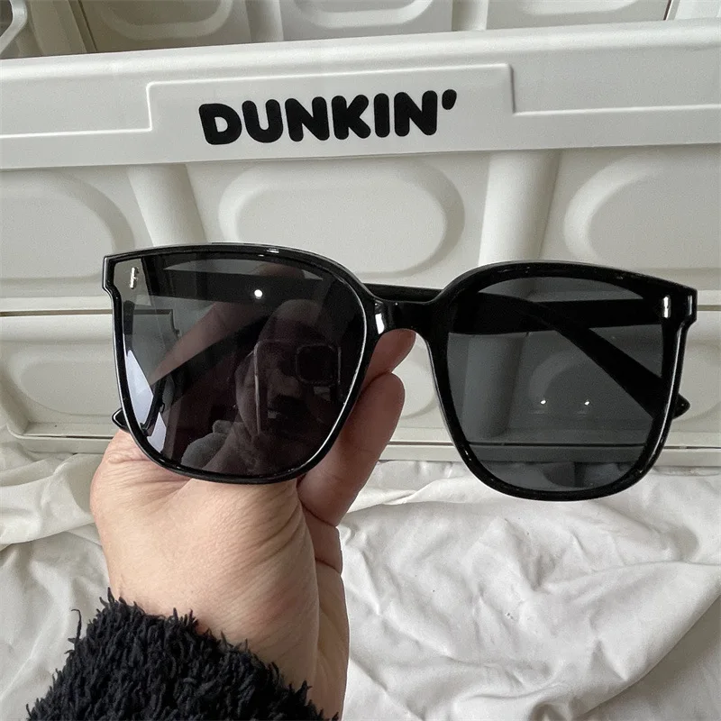 Die umfassendste schwarze Sonnenbrillenkollektion Y2K/Sonnenschutz/Sonnenbrille mit großem Rahmen, Katzenaugen-Sonnenschutzbrille – Detail 10