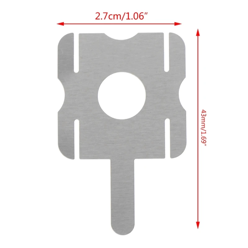 Nickel Plated Steel Sheet Nickel Plate Sheet for 18650 Battery Spot Welding Machine Welder Spot Welder 50 Pcs Durable