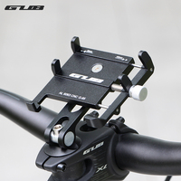 GUB Bicycle Mobile Phone Holder Aluminum Navigation Bike Phone Holder for 3.5-7.2\