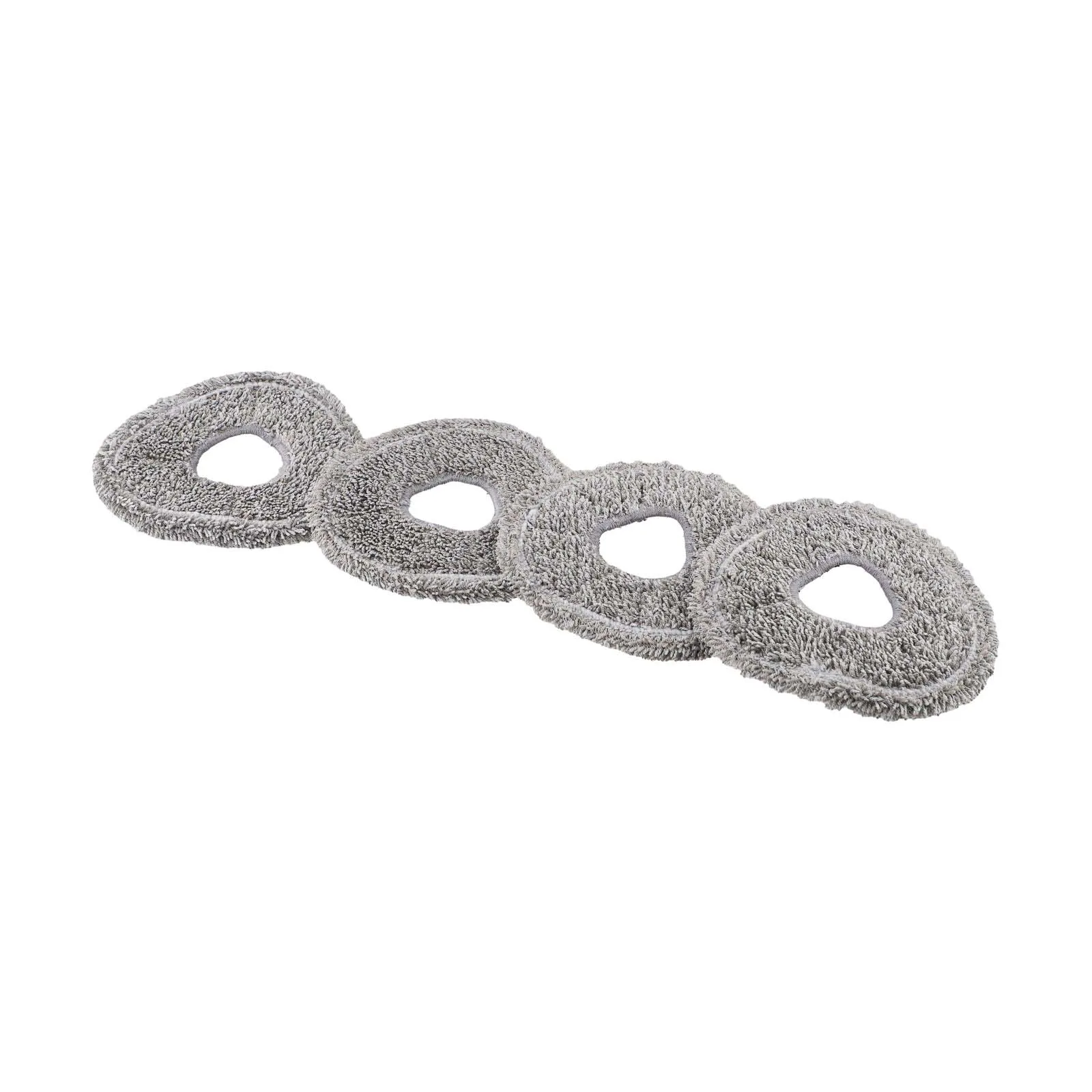 

For J4 Lite Robot Vacuum Cloth Washable Mop Cloth Robot Vacuum Accessories Gray Reusable Cleaning Cloth For Vacuum Microfiber