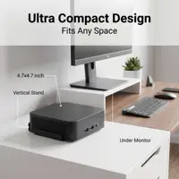Core N150 Ultra Compact Mini PC 16GB RAM 1TB 2TB SSD WiFi6 Bluetooth 5.2 Low Power NVMe Desktop Dual HDMI Pro 3