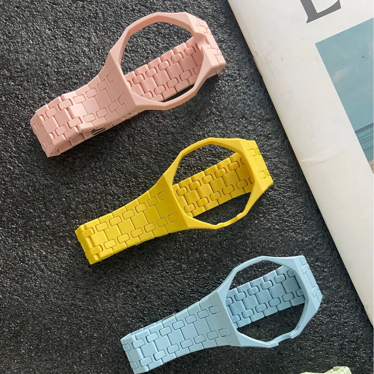 Estojo e Pulseira Biocerâmicos - Ceramic Link Bracelet avaliação e preço